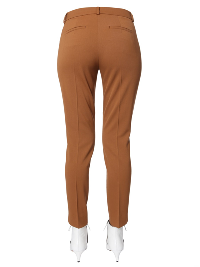 Sportmax Code "moretto" Trousers In Brown
