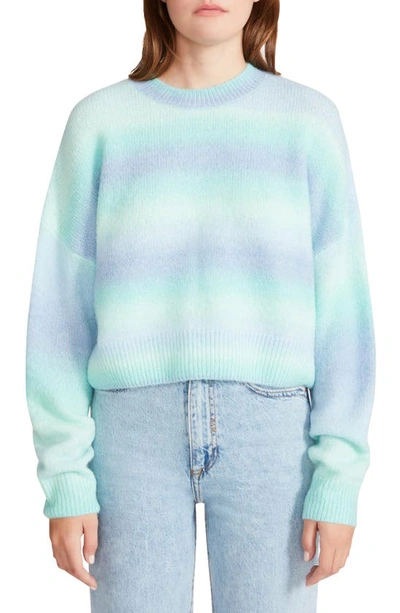 Shop Bb Dakota By Steve Madden Pastel It Over Ombré Sweater In Blue Ombre