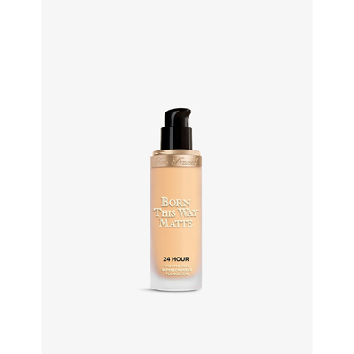 Shop Too Faced Golden Beige Born This Way Matte 24-hour Foundation