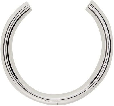 Shop Uncommon Matters Silver Aurum Collar Necklace In Sterling Silver