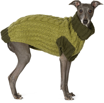 Shop Lish Green Large Wilmot Sweater