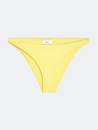 Shop Onia Ashley Bikini Bottom In Yellow