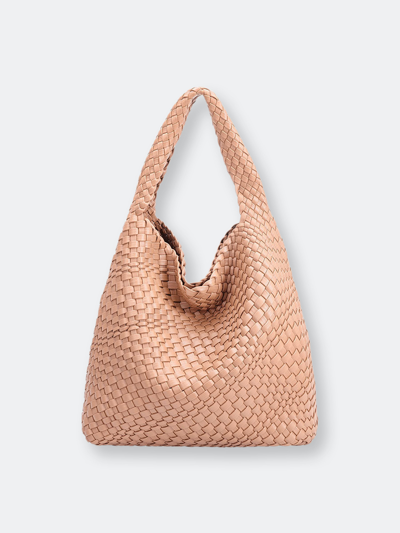 Shop Melie Bianco Johanna Blush Large Shoulder Bag In Pink