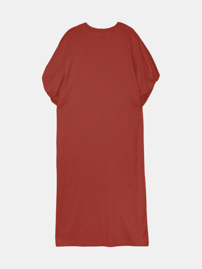 Sayaka Davis Twisted Sleeve Tee Dress In Brown | ModeSens