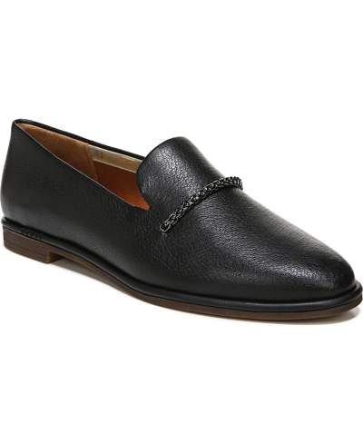Shop Franco Sarto Hanah 3 Loafers In Black Leather