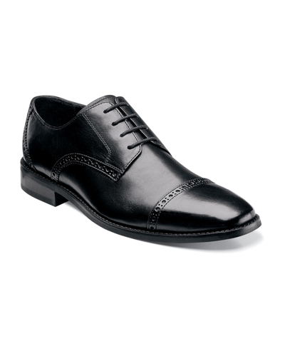 Shop Florsheim Men's Marino Cap Toe Oxford Shoes Men's Shoes In Black