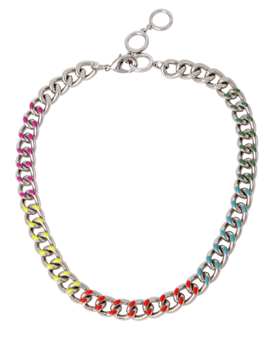 Shop Steve Madden Statement Collar Necklace In Bright Multi