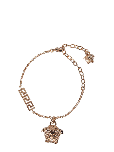 Shop Versace La Medusa Bracelet In Gold