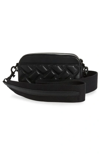 Kurt Geiger Kensington Small Leather Camera Bag In Black