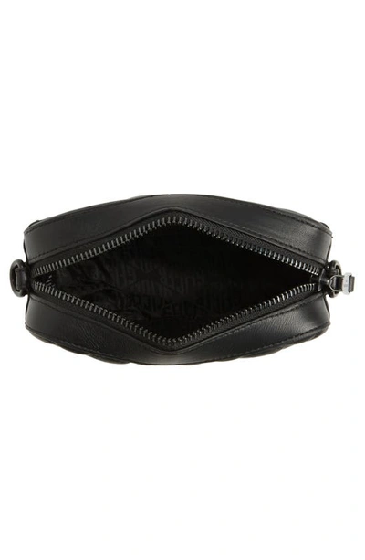 Kurt Geiger Kensington Small Leather Camera Bag In Black