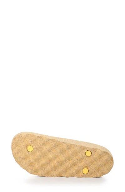 Shop Asportuguesas By Fly London Feel Flip Flop In Yellow Rubber