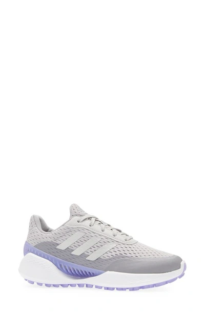 Shop Adidas Originals Summervent Golf Shoe In Grey/ Silver/ Light Purple
