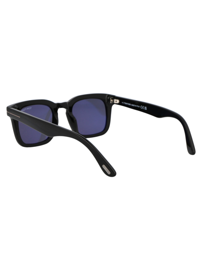 Shop Tom Ford Ft0751-n Sunglasses In 01a Black