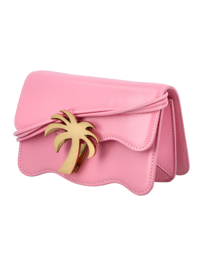 Shop Palm Angels Mini Palm Beach Bag In Pink