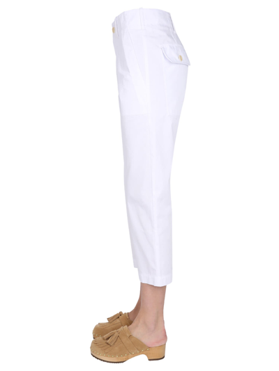 Shop Jejia Camille Trousers In Bianco