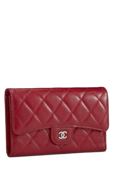 Chanel Red Caviar Flap Wallet – RCR Luxury Boutique