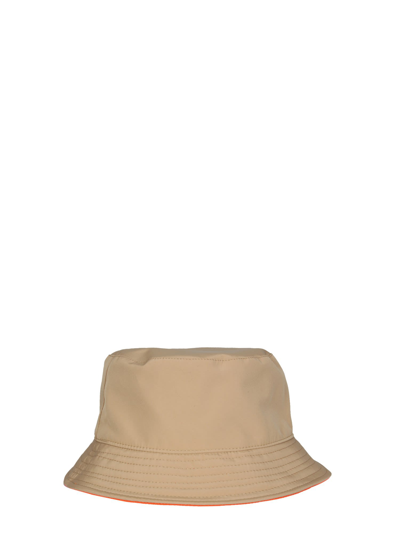 Shop Msgm Two-tone Bucket Hat In Multicolor