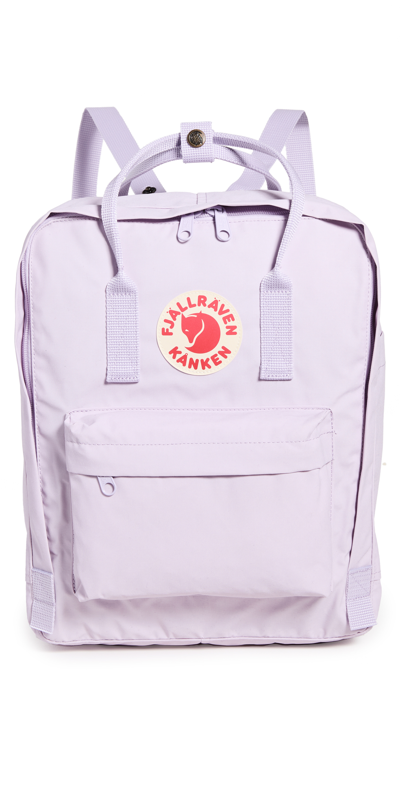 Shop Fjall Raven Kanken Backpack Pastel Lavender One Size