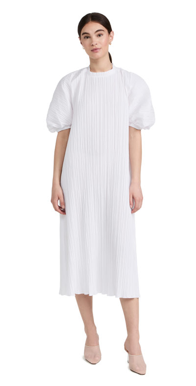 Shop Beaufille Aphylla Dress In Optic White