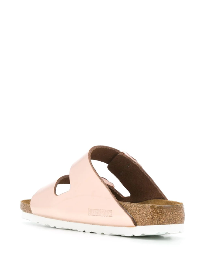 Birkenstock Arizona Slip-on Sandals In Metallic