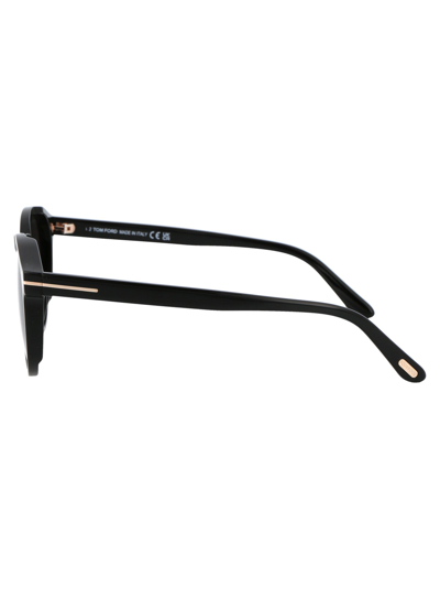 Shop Tom Ford Sunglasses In 01a Black