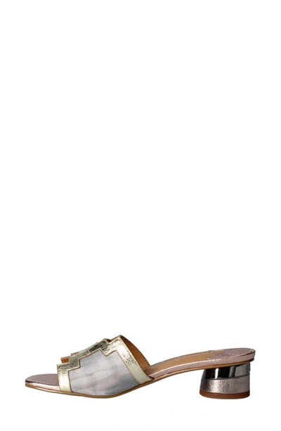 Shop J. Reneé J.renée Amorra Slide Sandal In Metallic