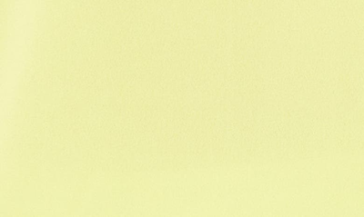 Chaus Split Neck Blouse In Lime Green