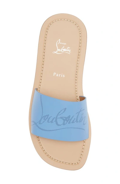 Shop Christian Louboutin Coolraoul Slide Sandal In Greek