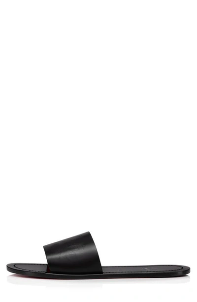 Shop Christian Louboutin Coolraoul Slide Sandal In Black