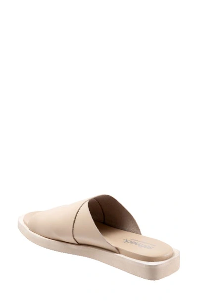 Shop Softwalk Kara Slide Sandal In Ivory