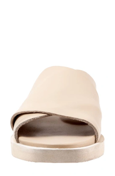Shop Softwalk Kara Slide Sandal In Ivory