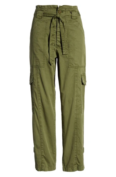 Shop Alex Mill Expedition Washed Twill Ankle Pants In Z/dnuarmy Olive