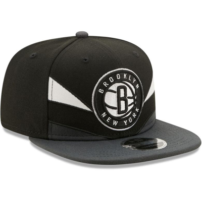 Shop New Era Black Brooklyn Nets Dynamic Original 9fifty Snapback Hat