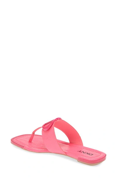 Shop Dkny Halcott Flip Flop Sandal In Pink