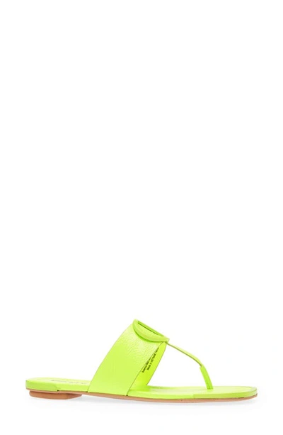 Shop Dkny Halcott Flip Flop Sandal In Zest