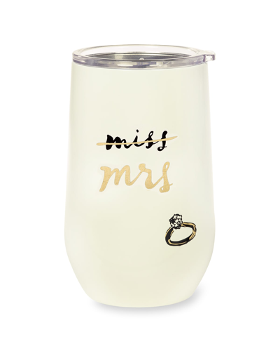 Shop Kate Spade Miss To Mrs. Stainless Steel Wine Tumbler