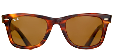 Shop Ray Ban Rb 2140 Wayfarer Sunglasses In Brown