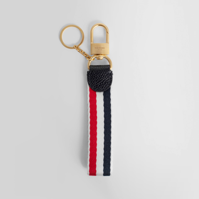 Shop Thom Browne Keychains In Multicolor