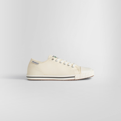 Shop Palm Angels Woman Off-white Sneakers