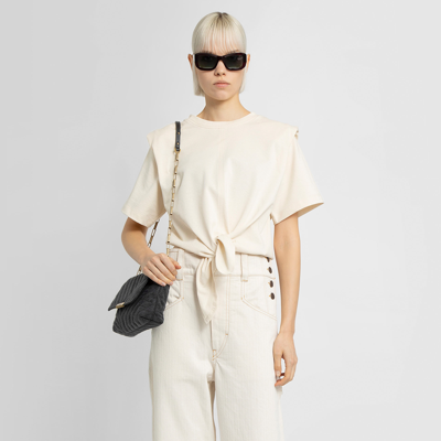 Shop Isabel Marant T Shirts In Off-white