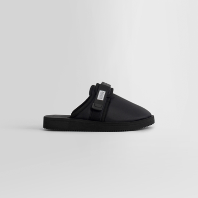 Shop Suicoke Man Black Sandals