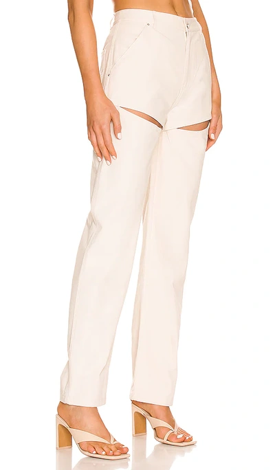 Shop Song Of Style Khari Pant In Ivory