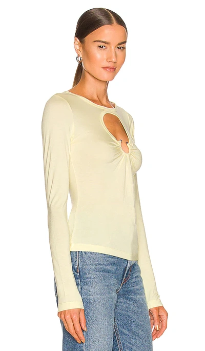 Shop Song Of Style Townes Top In Yellow