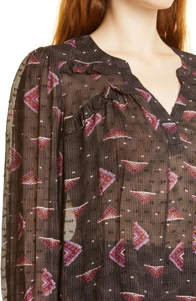 Ba&sh Ba & Sh Cathel Blouse - Carbon In Grey