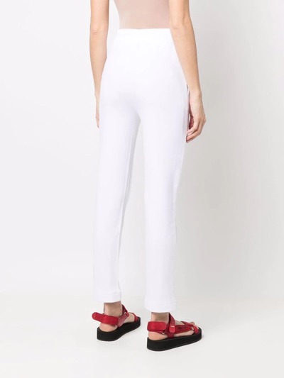 Shop Sonia Rykiel Rouge-print Track Pants In Weiss