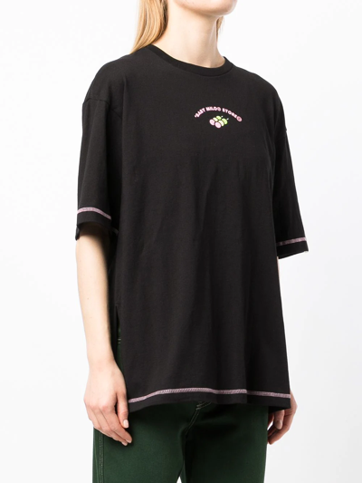 *baby Milo® Store By *a Bathing Ape® Logo Crew-neck T-shirt In Schwarz