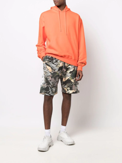 Shop Heron Preston Camouflage-print Track Shorts In Grün