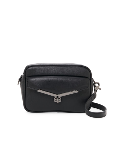 Shop Botkier Women's Valentina Leather Camera Crossbody Bag In Black