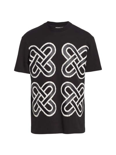 Shop Puma 'x' Graphic T-shirt In  Black