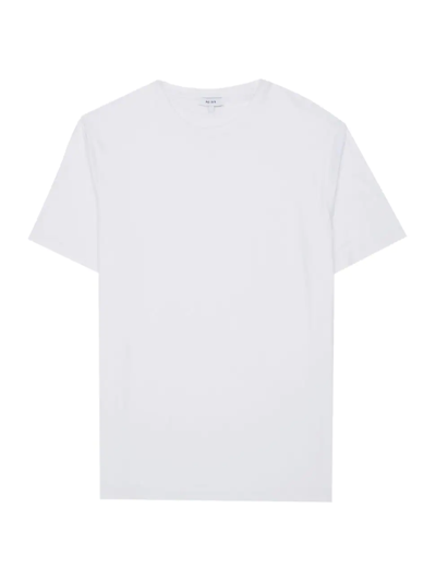 Shop Reiss Men's Bless Crewneck T-shirt In White